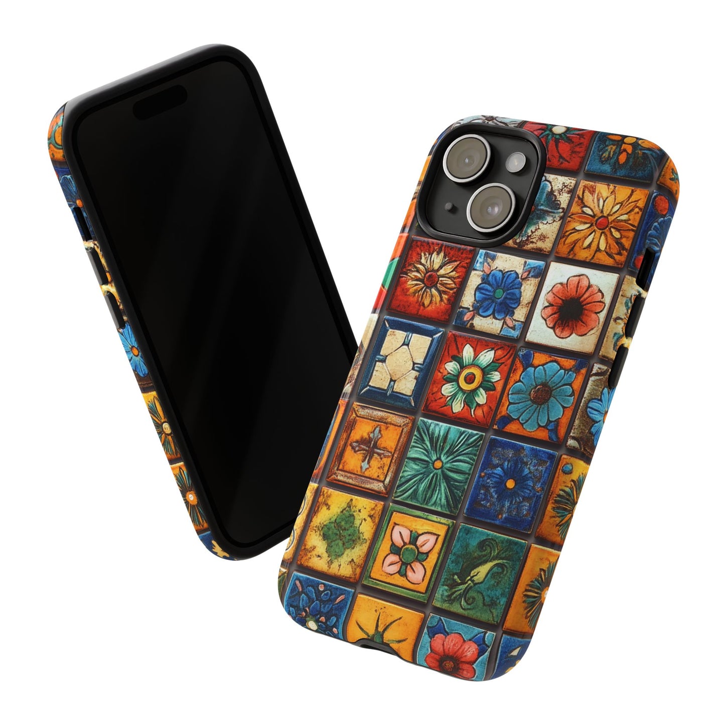 Mexican tile phone case for iPhone 15