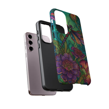 Art Nouveau Dragonfly - A Timeless Symbol of Elegance for Google Pixel, iPhone, and Samsung Cases