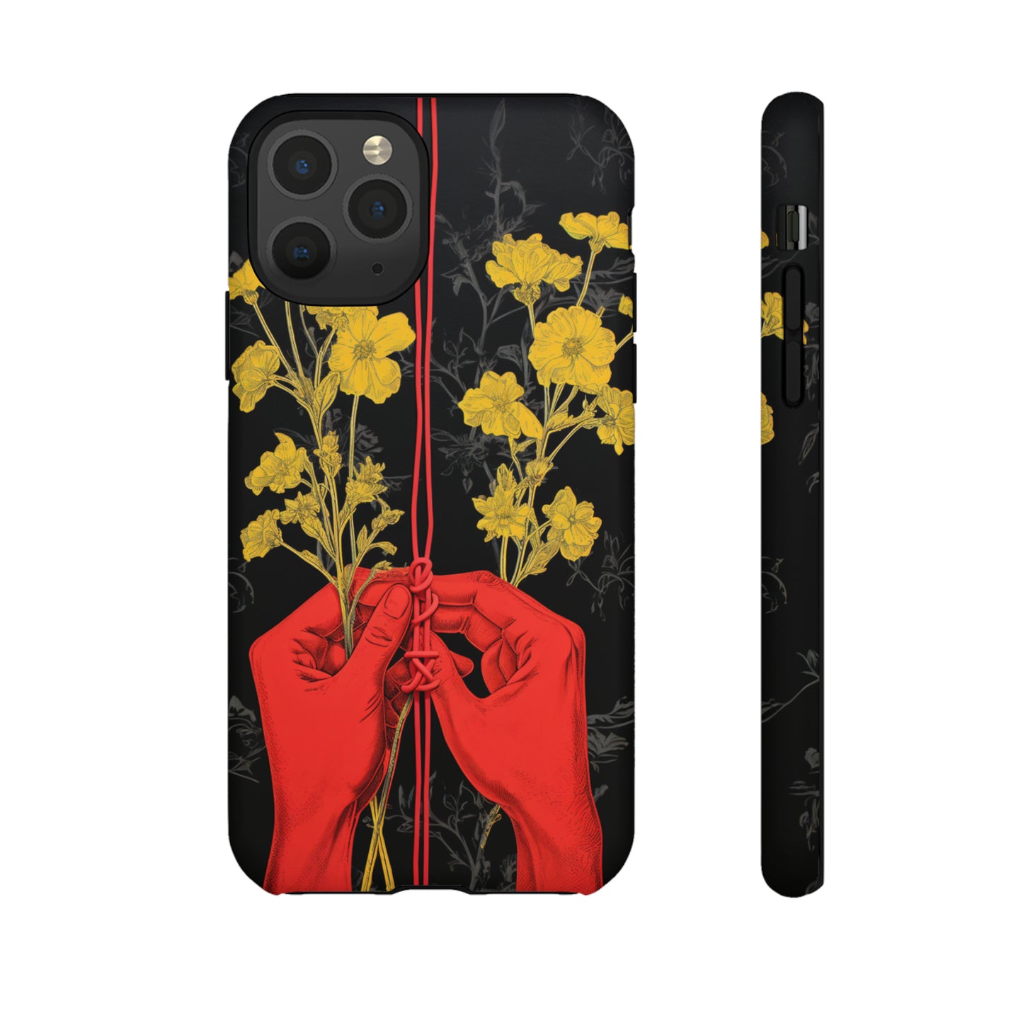 We Are All Connected Floral Phone Case