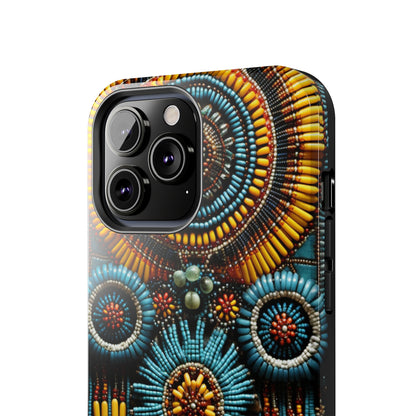 Native American Beadwork iPhone Case | Crafted Elegance with Cultural Heritage