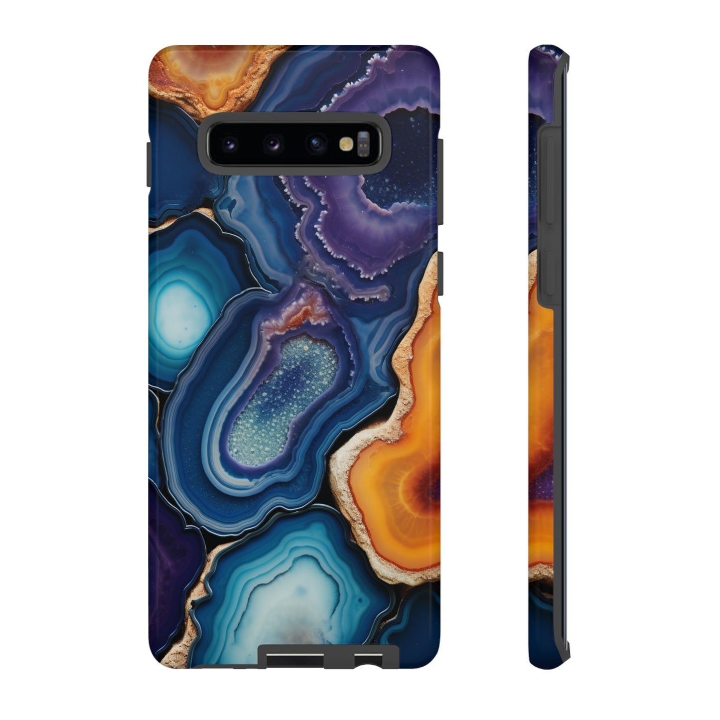 Agate Slice Geode Elegance: Natural Beauty Phone Case