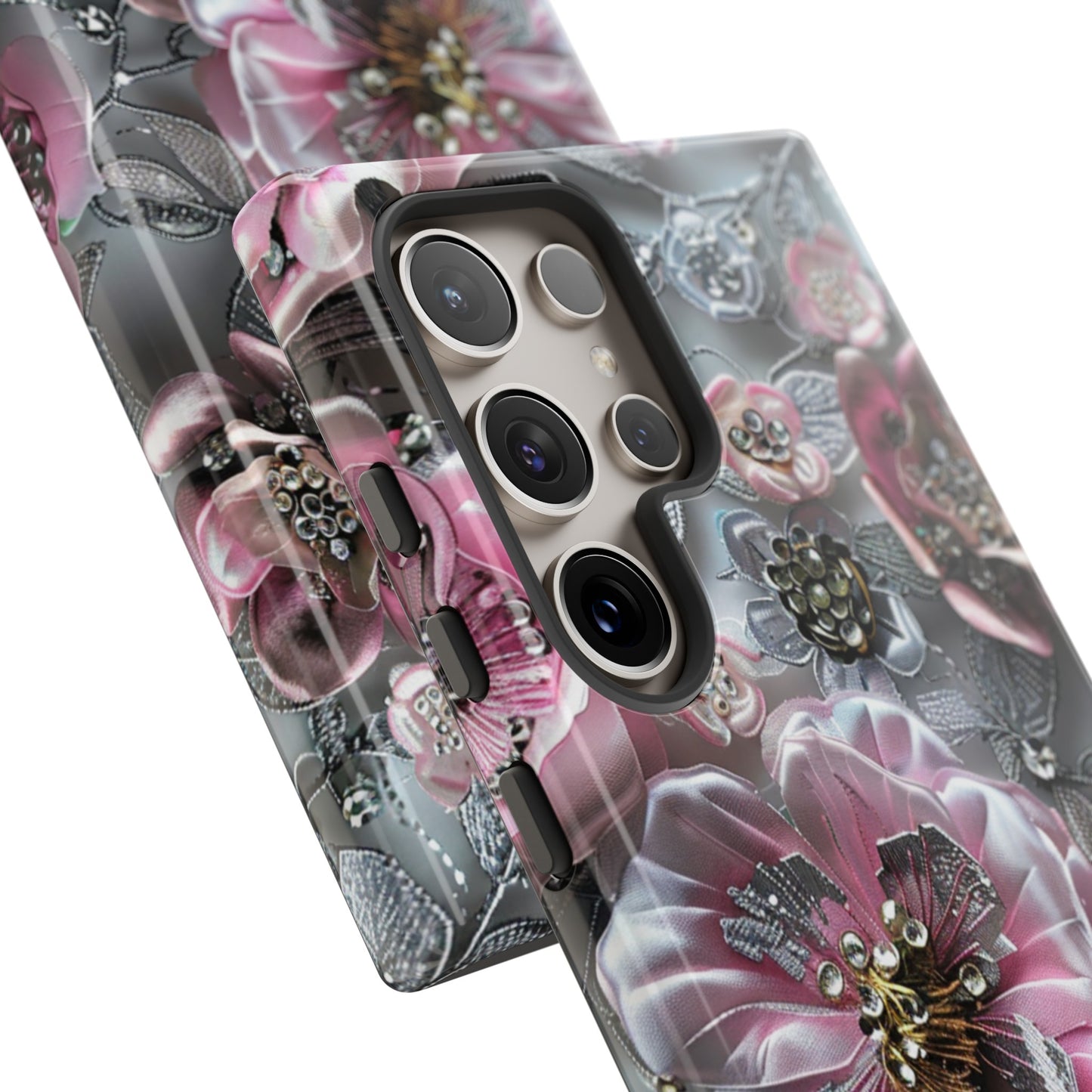 Coquette Aesthetic Floral Art iPhone 15 Case