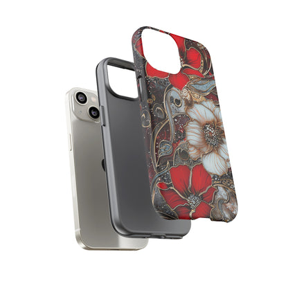 Stained Glass Floral Paisley Explosion Phone Case