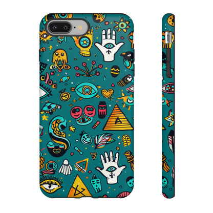 UFOs and Ancient Egypt Talisman Collage Phone Case