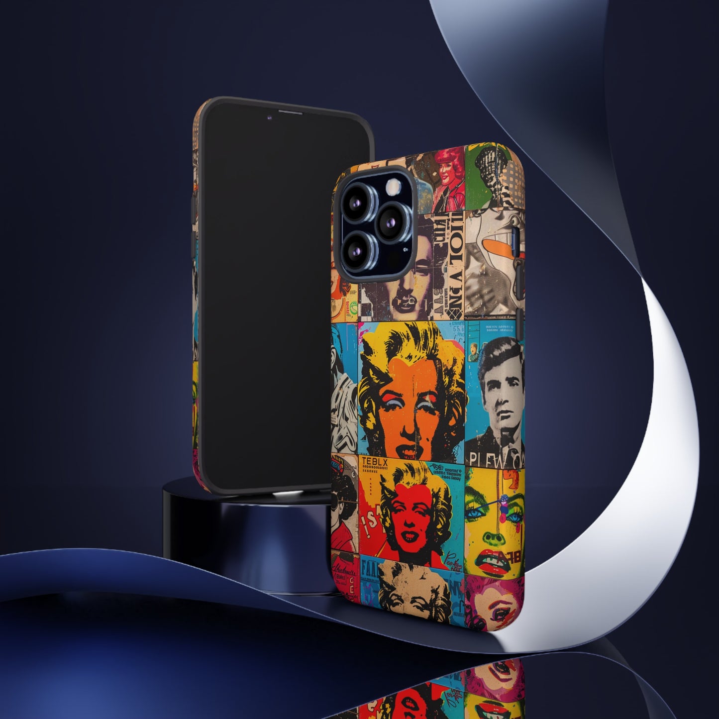 Retro Hollywood Pop Art Phone Case