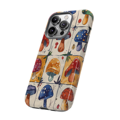 Trippy Magic Mushroom Toadstools Phone Case