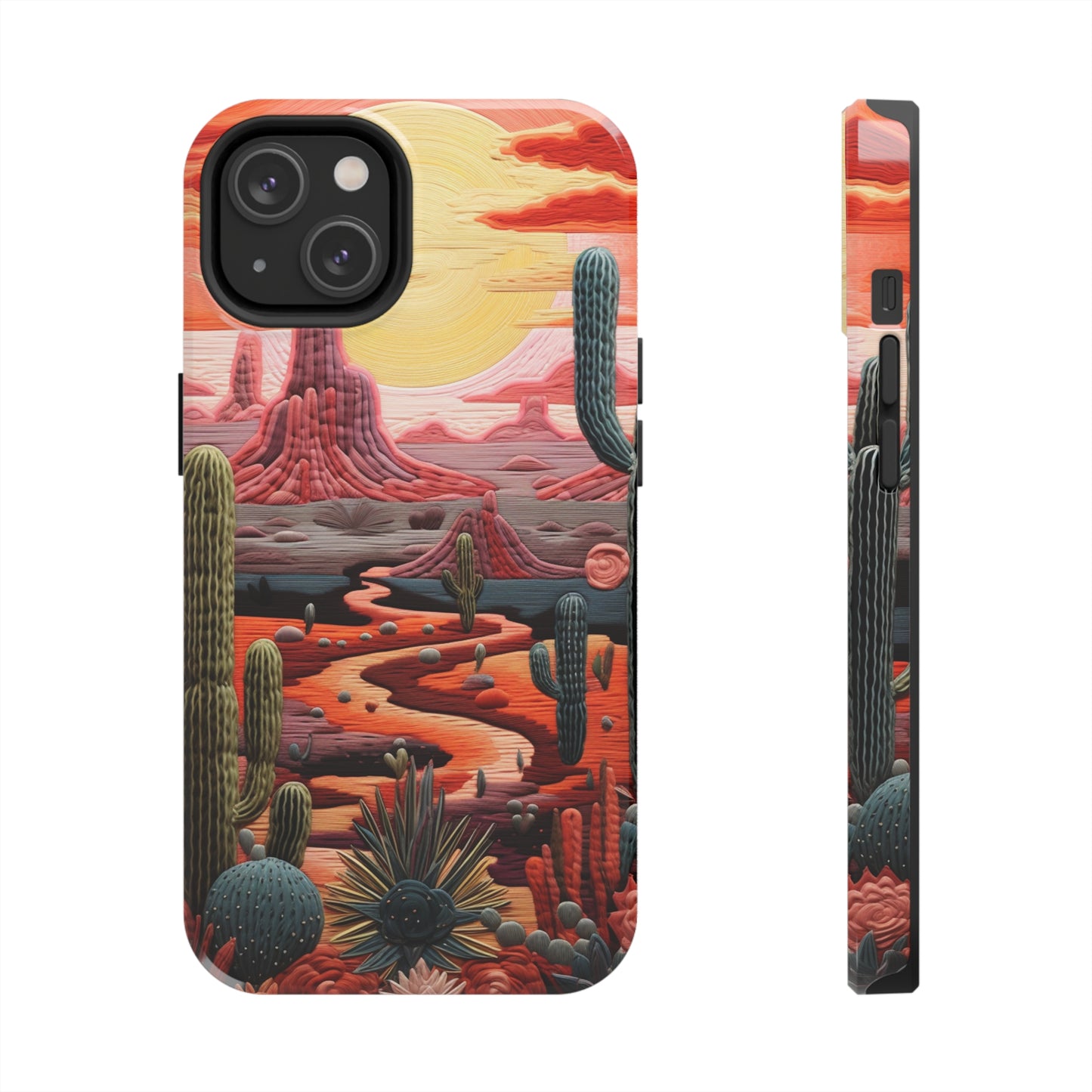 Cactus Desert Sunset Phone Case