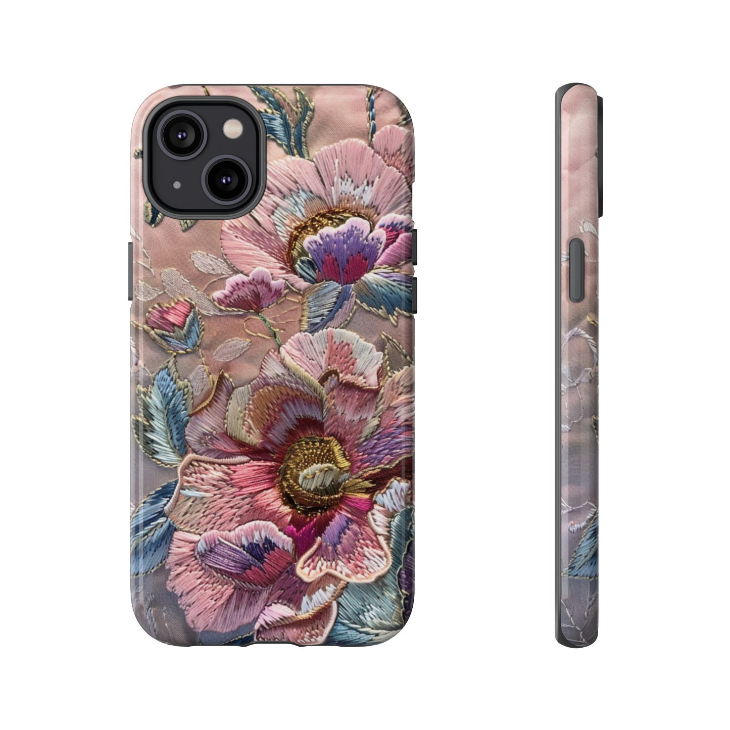 Coquette Embroidery Aesthetic Floral iPhone 14 Case