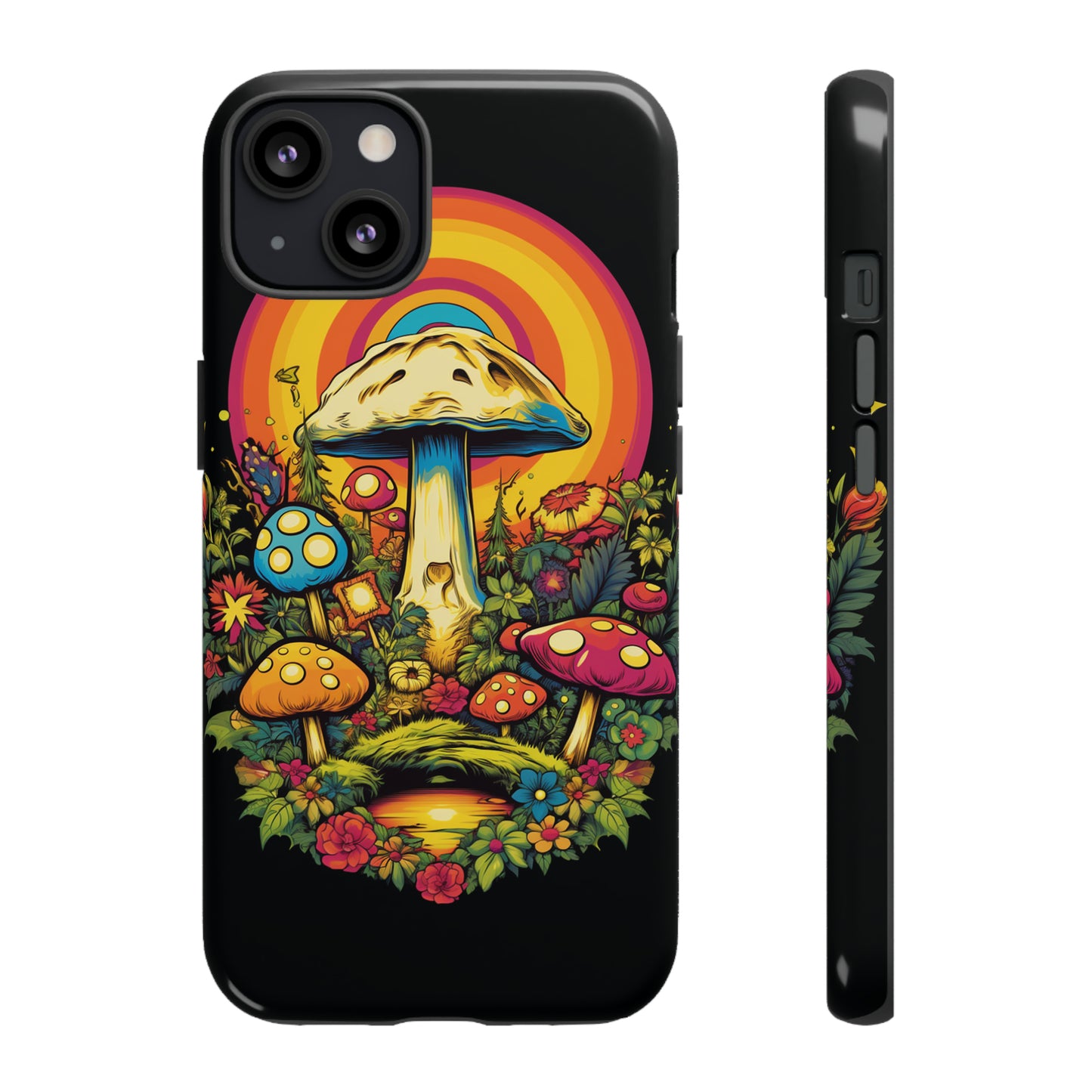 Psychedelic Art Mushroom Phone Case