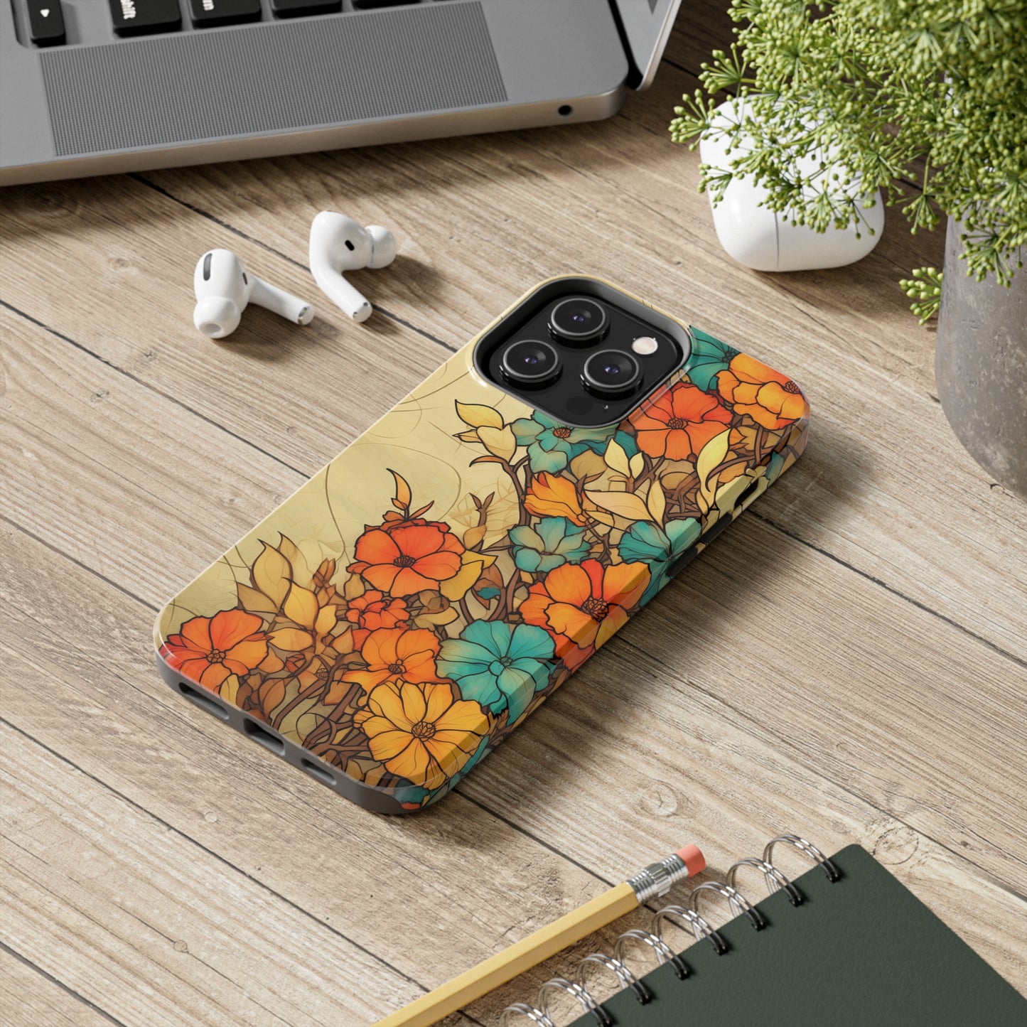 Pretty Vintage Floral iPhone Case | Elegance Meets Nostalgia in Every Detail