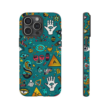 UFOs and Ancient Egypt Talisman Collage Phone Case