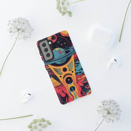 Cosmic Journey Space and Time Phone Case