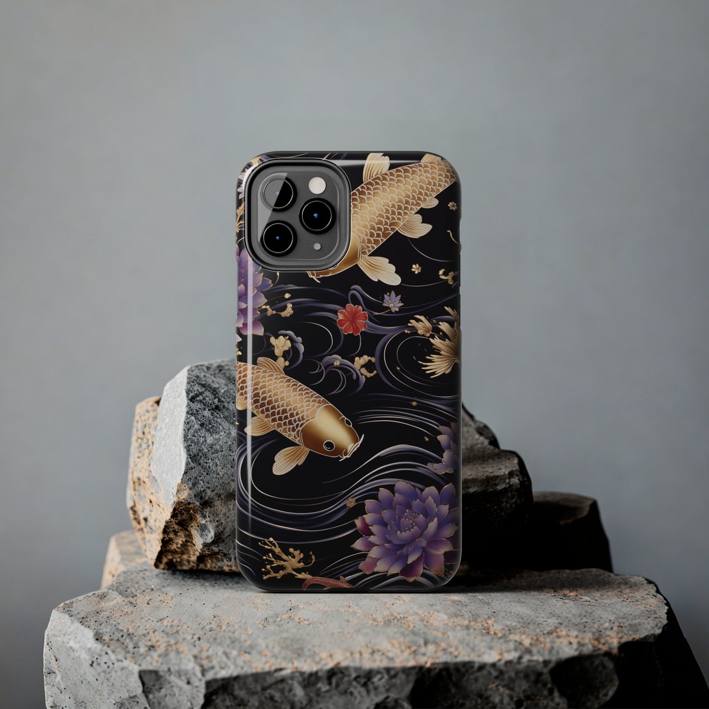 Ephemeral Beauty: Koi Fish Artistry | Japanese Inspired iPhone Case