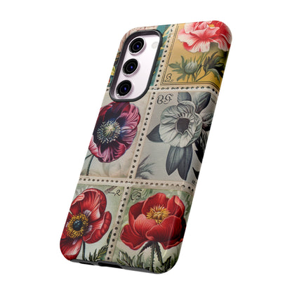 Vintage Floral Stamps Phone Case