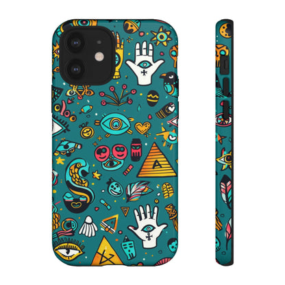 UFOs and Ancient Egypt Talisman Collage Phone Case