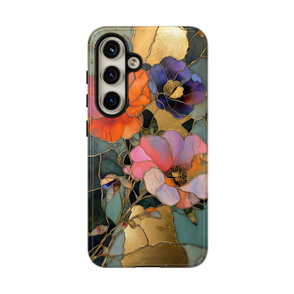 Artistic stained glass phone case for Google Pixel