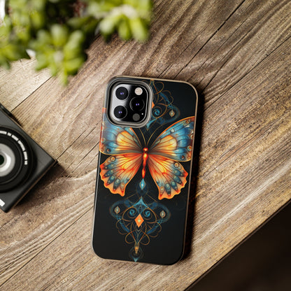 Whimsical Butterfly Wonders: The Enchanted Esoteric Boho iPhone Tough Case