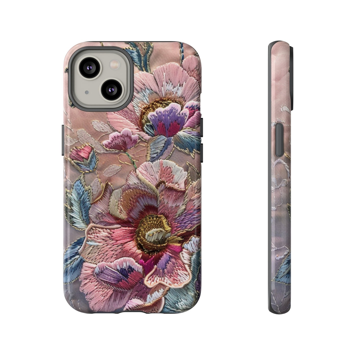 Coquette Embroidery Aesthetic Floral iPhone 14 Case