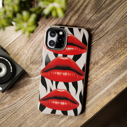 Kiss Lips iPhone Case | Expressive and Playful Design for iPhone 11, 12, 13, 14