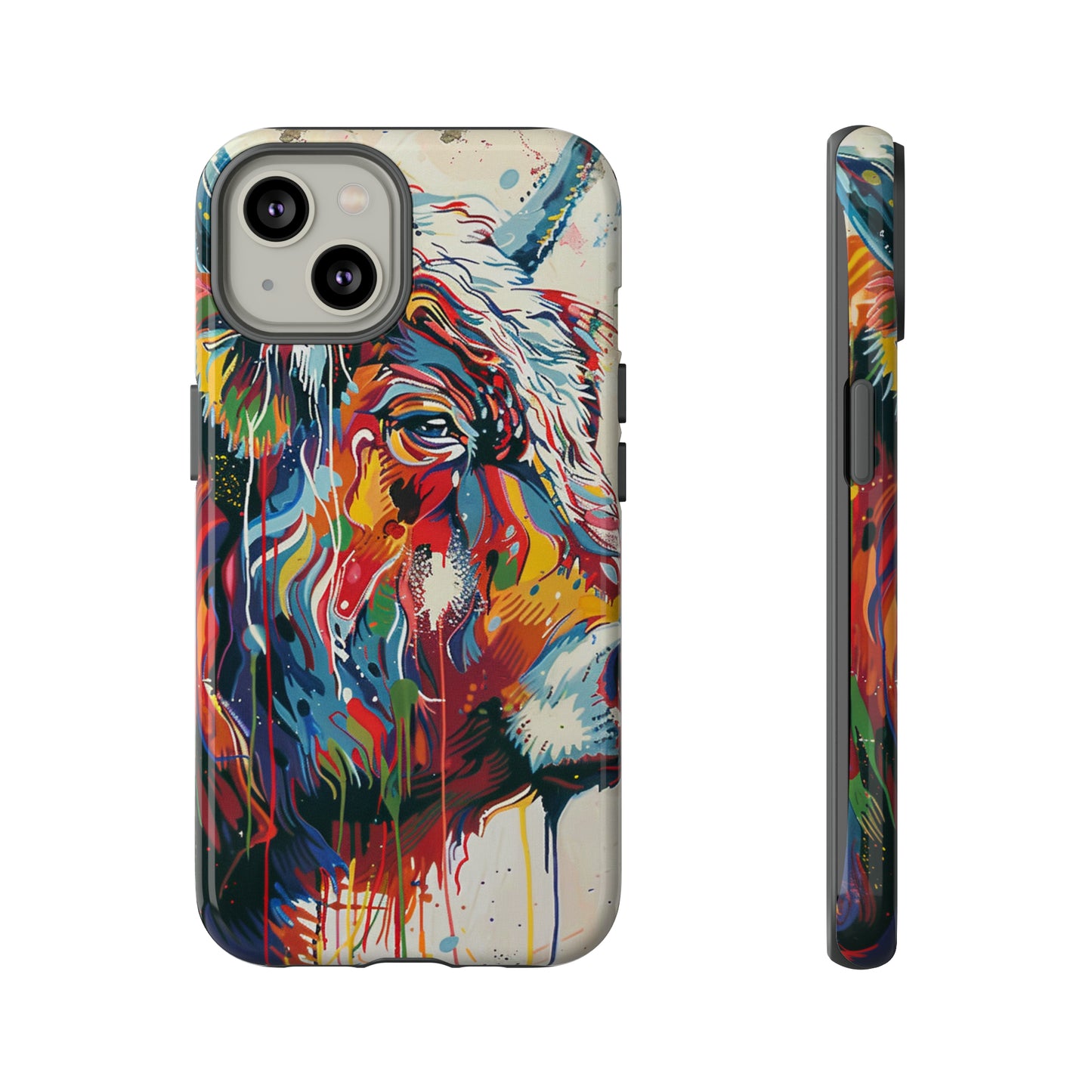 Whole Lotta Bull Abstract Phone Case