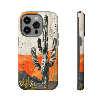 Desert Cactus Western iPhone Case