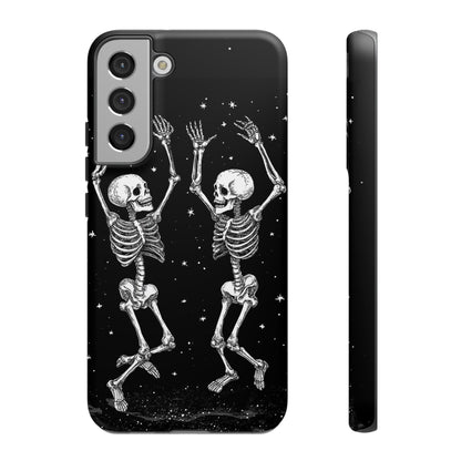 Halloween Dancing Skeletons iPhone Case