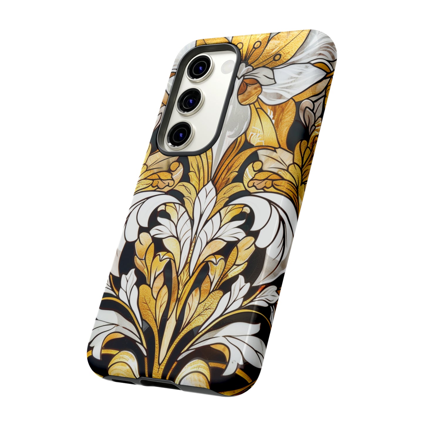 Art Deco Stained Glass floral Phone Case