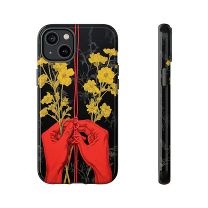 We Are All Connected Floral Phone Case