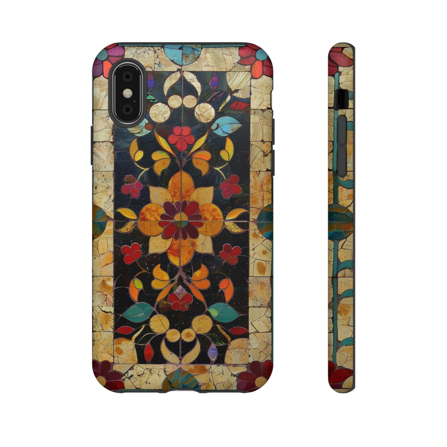 Azulejo Porcelain Vintage Tile Mediterranean Design Phone Case