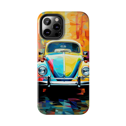 VW Bug Phone Case Retro iPhone Tough Case – Volkswagen beetle iPhone case