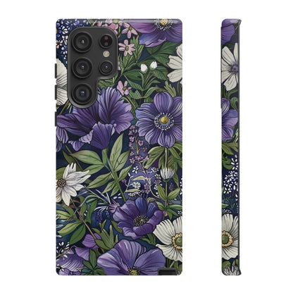 Floral Sage Purple Wildflower Phone Case