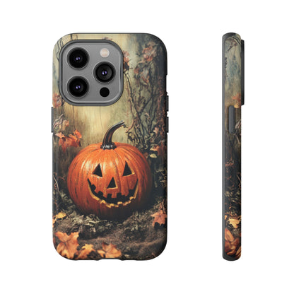 Vintage Style Halloween Jack-o'-Lantern Phone Cover