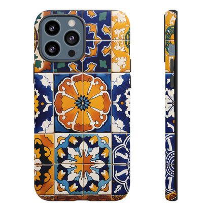 Mexican Tile iPhone Case Colorful Floral Phone Case