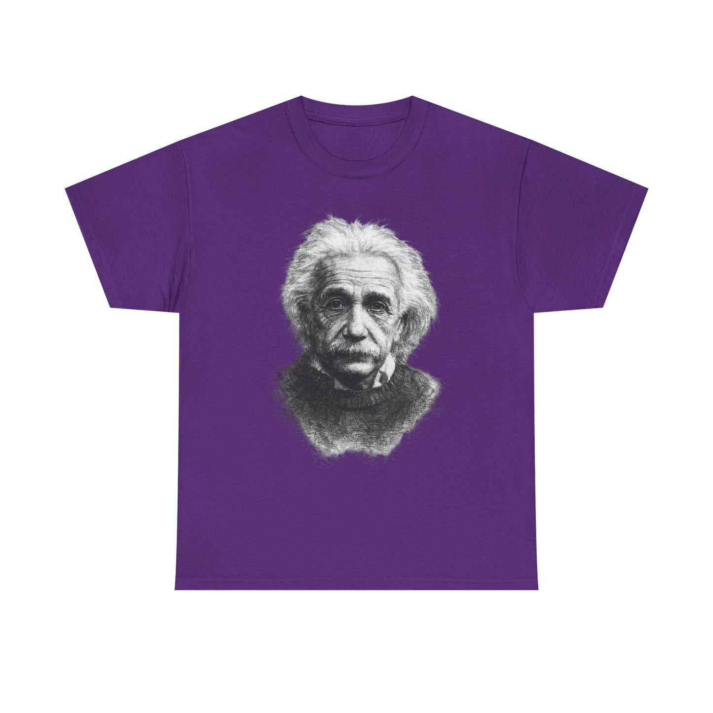 Physics themed graphic t-shirt inspired by Albert Einstein