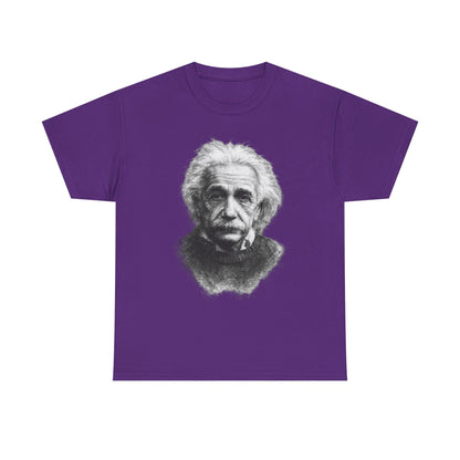 Physics themed graphic t-shirt inspired by Albert Einstein