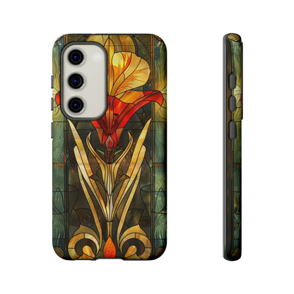 Art Deco Stained Glass floral Phone Case