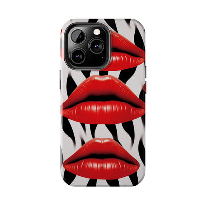 Kiss Lips iPhone Case | Expressive and Playful Design for iPhone 11, 12, 13, 14