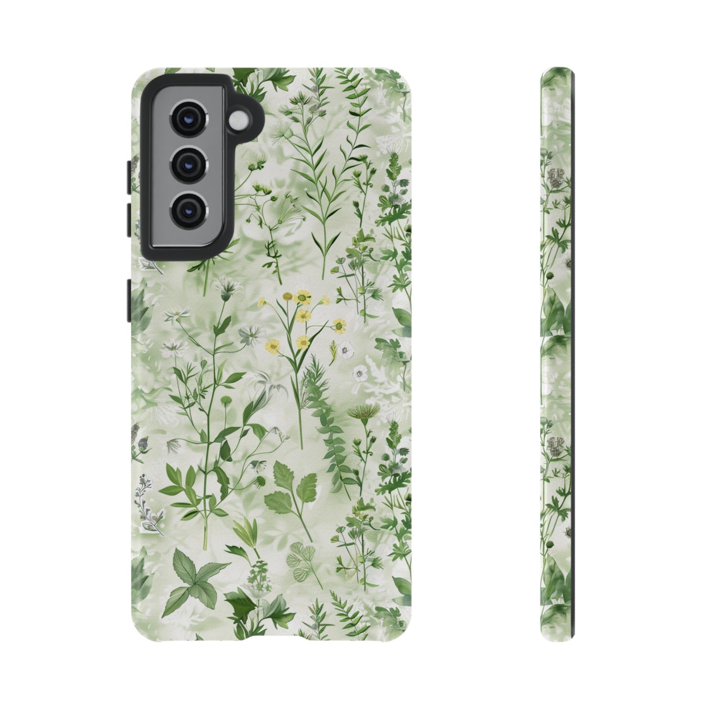 Floral Sage Green Wildflower Phone Case