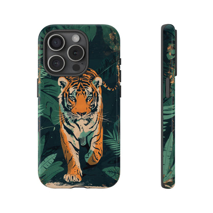 Retro Jungle Tiger Phone Case