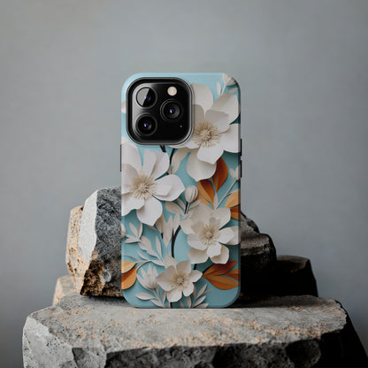 Paper Floral iPhone Case | Delicate Elegance and Nature-Inspired Beauty