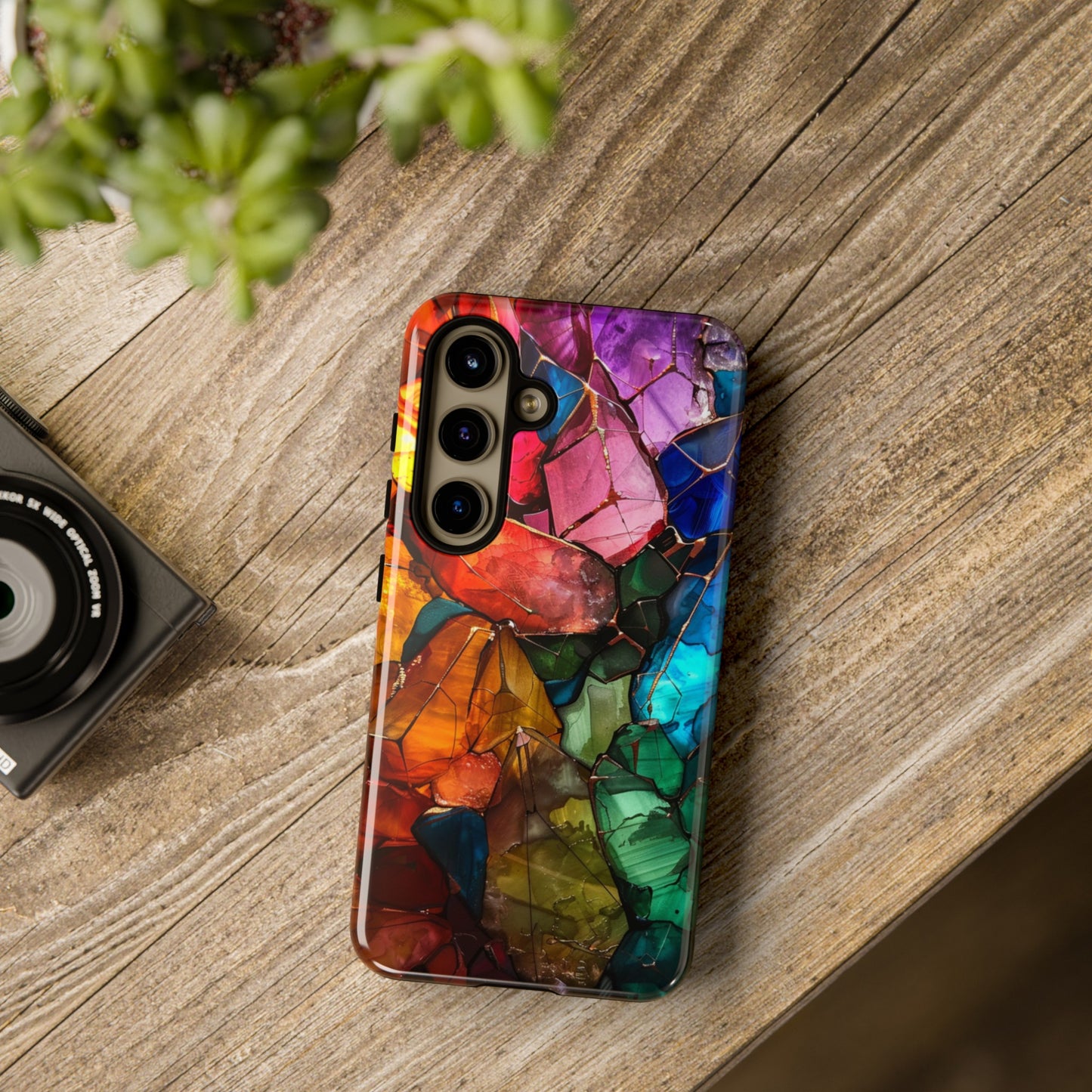 Crystal Stone Matrix Phone Case