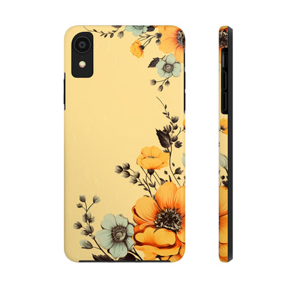 Classic Vintage Floral Case for iPhones – Timeless Elegance & Protection