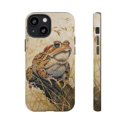 Toad on a Branch Japanese Style Art Painting Phone Case