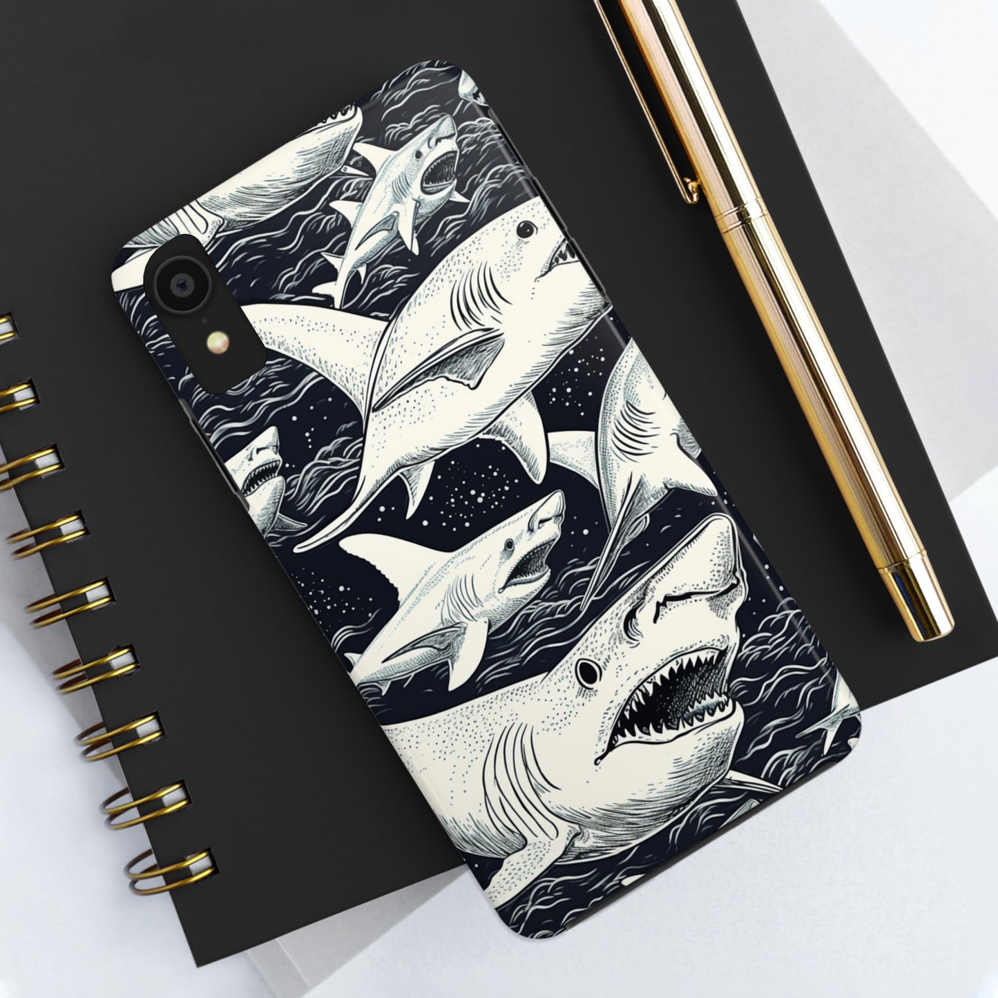 Shark Design | Swimming with the Sharks Aquatic Adventure iPhone 13 Case