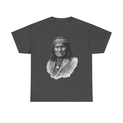 Geronimo Warrior Spirit Freedom T Shirt Native Strength Art Tee