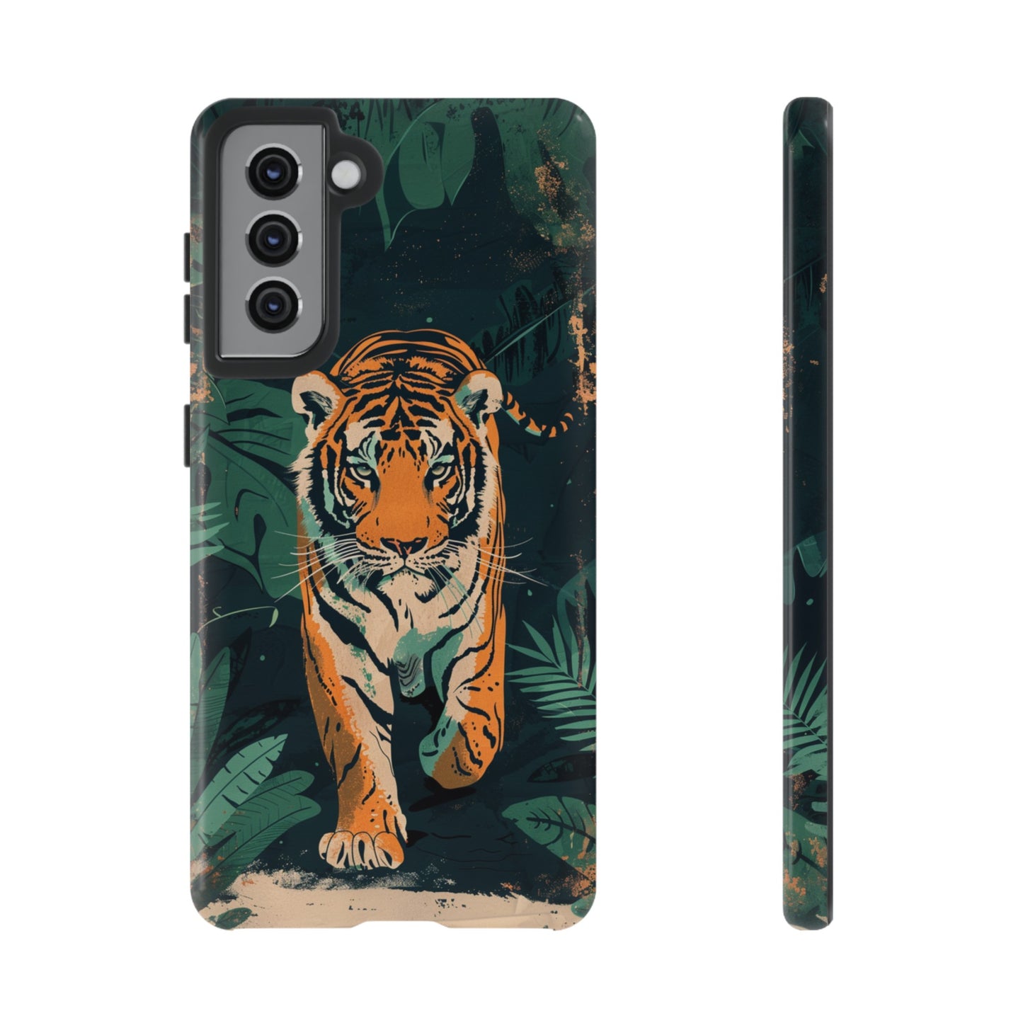 Retro Jungle Tiger Phone Case