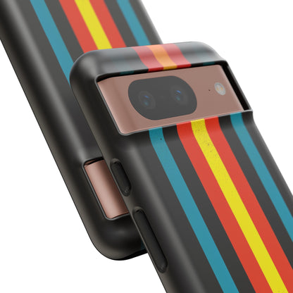 Retro Lines 1980s Flashback Phone Case