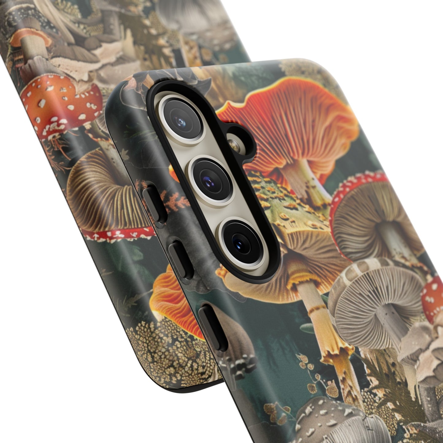 Vintage Illustration Mushroom Collage Phone Case