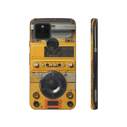 Cyberpunk Techno Gadget Walkman: Premium Phone Tough Case for iPhone, Samsung Galaxy, and Google Pixel