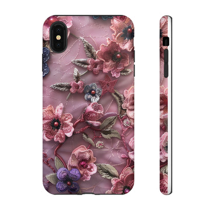 Coquette Aesthetic Floral Art Phone Case